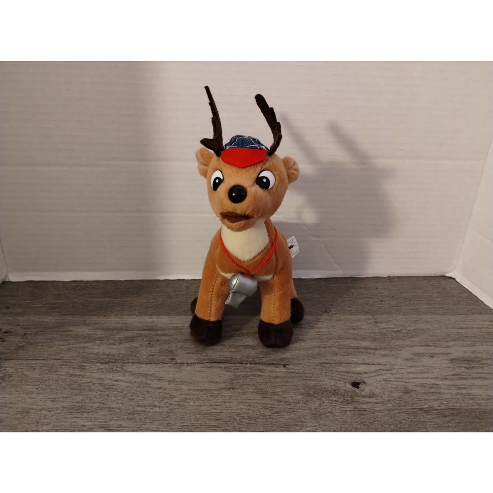1999 CVS Stuffins Comet Coach Reindeer Rudolph Island Misfit Toy 8" Plush - Picture 2 of 11